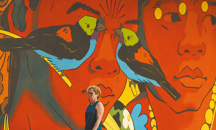 COP30在巴西貝倫登場。圖為貝倫Emílio Goeldi自然歷史博物館外壁畫。（Flickr by Cop30 Brasil Amazônia）