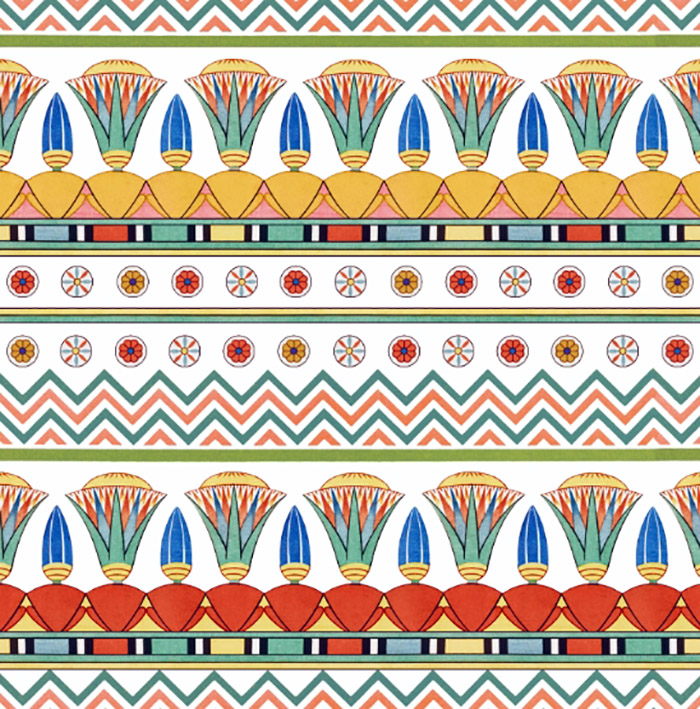 古埃及的色彩是信仰文化的密碼。