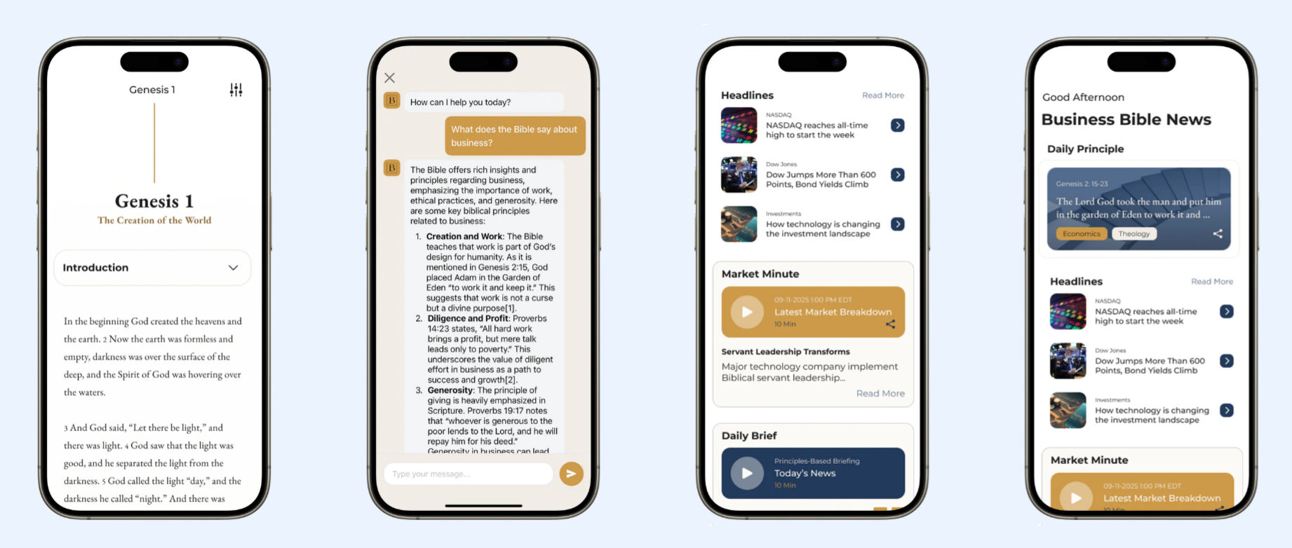 Business Bible APP 頁面。(翻攝自businessbible.com）