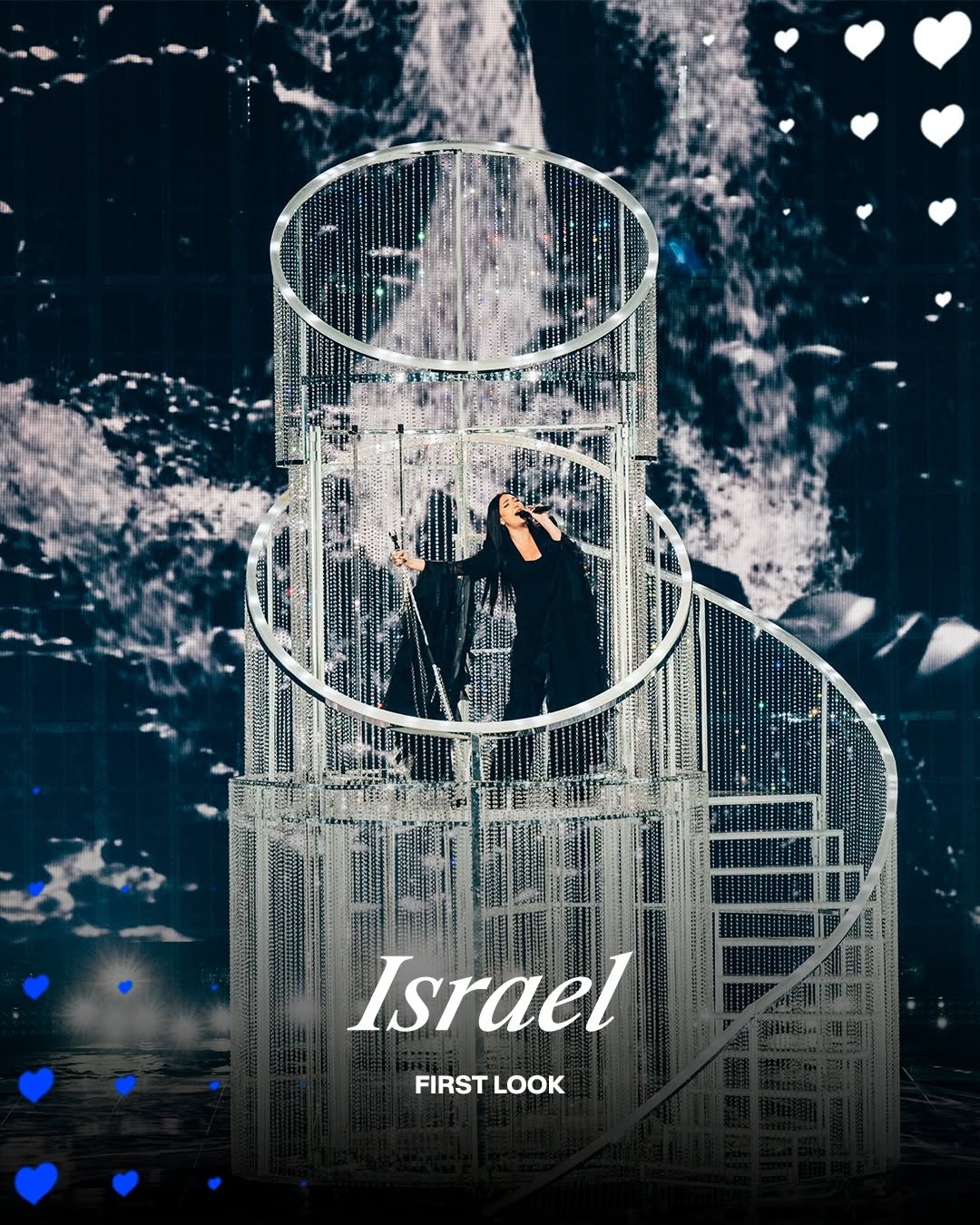 拉斐爾的舞台造景炫爛奪目。（翻攝自IG@yuvalraphael）