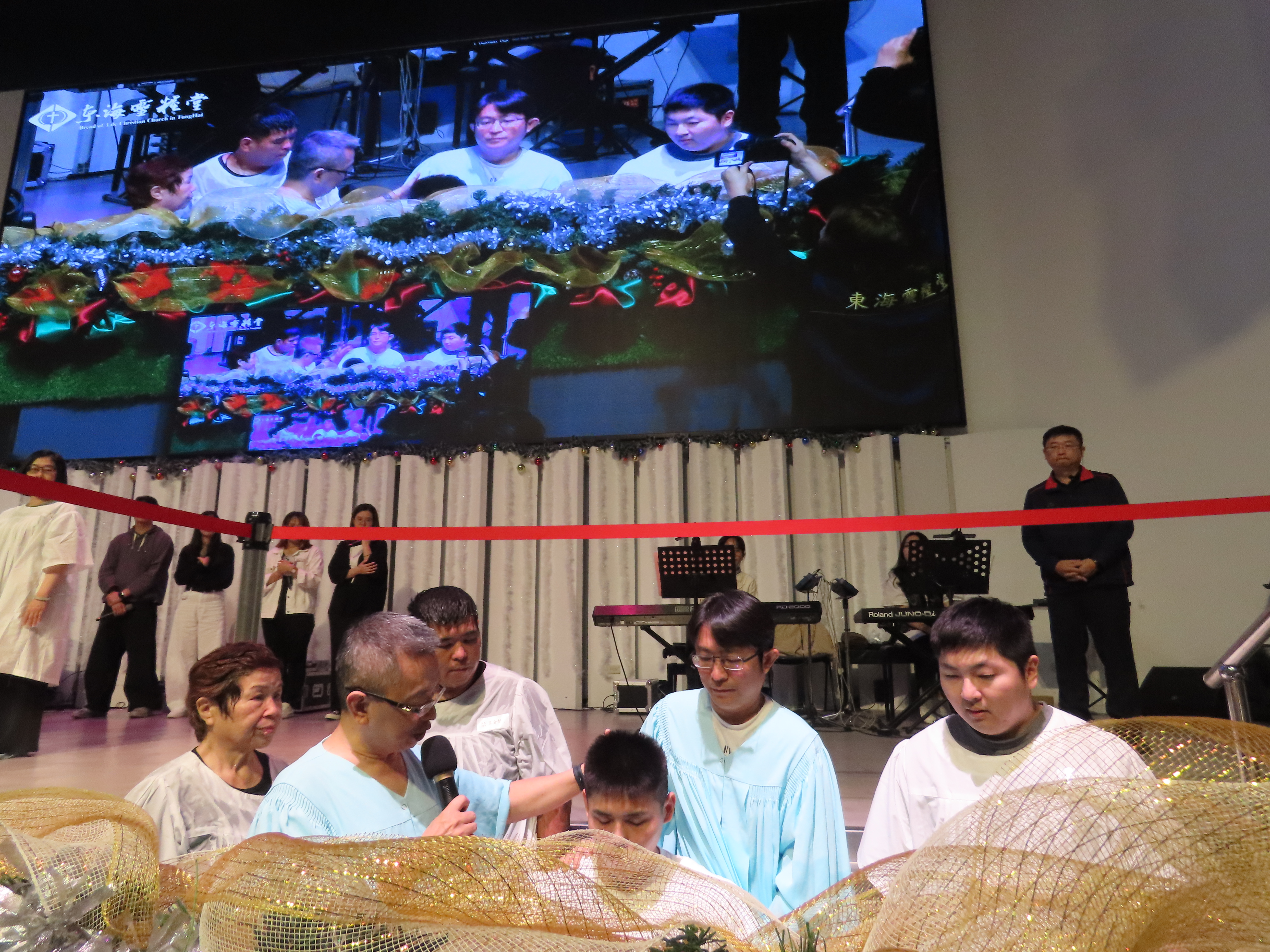 會場洗禮。(圖/李容珍攝影)