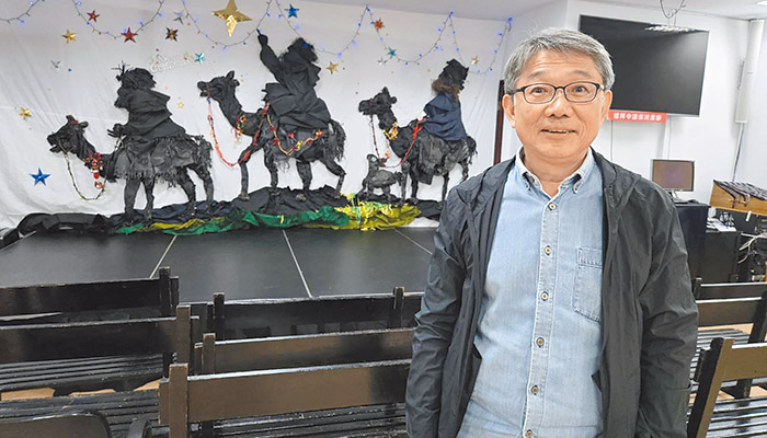 陳順福老師。(圖/梁敬彥攝影)