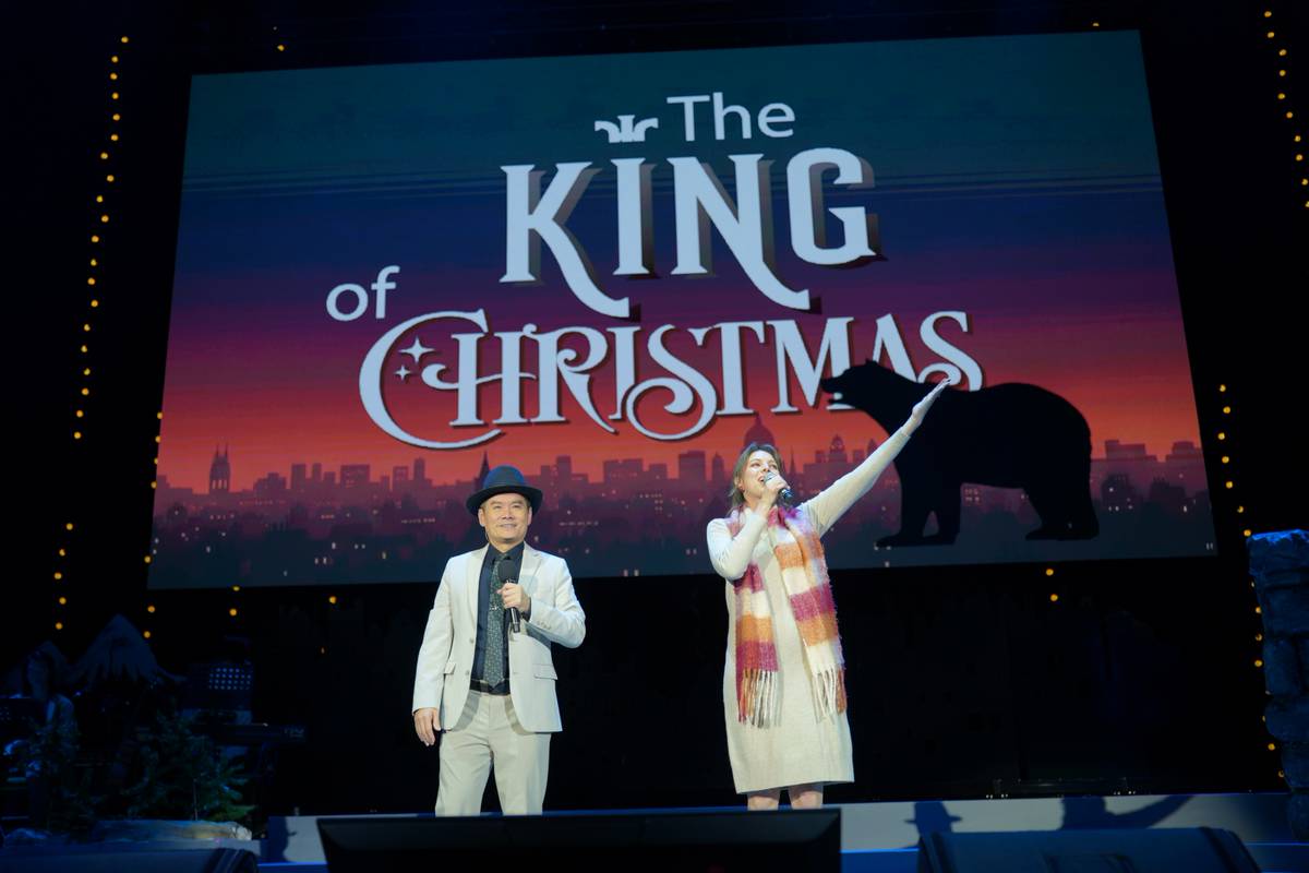 空英老師Anne Marie和天韻黃國威呼召。(圖/空英提供)