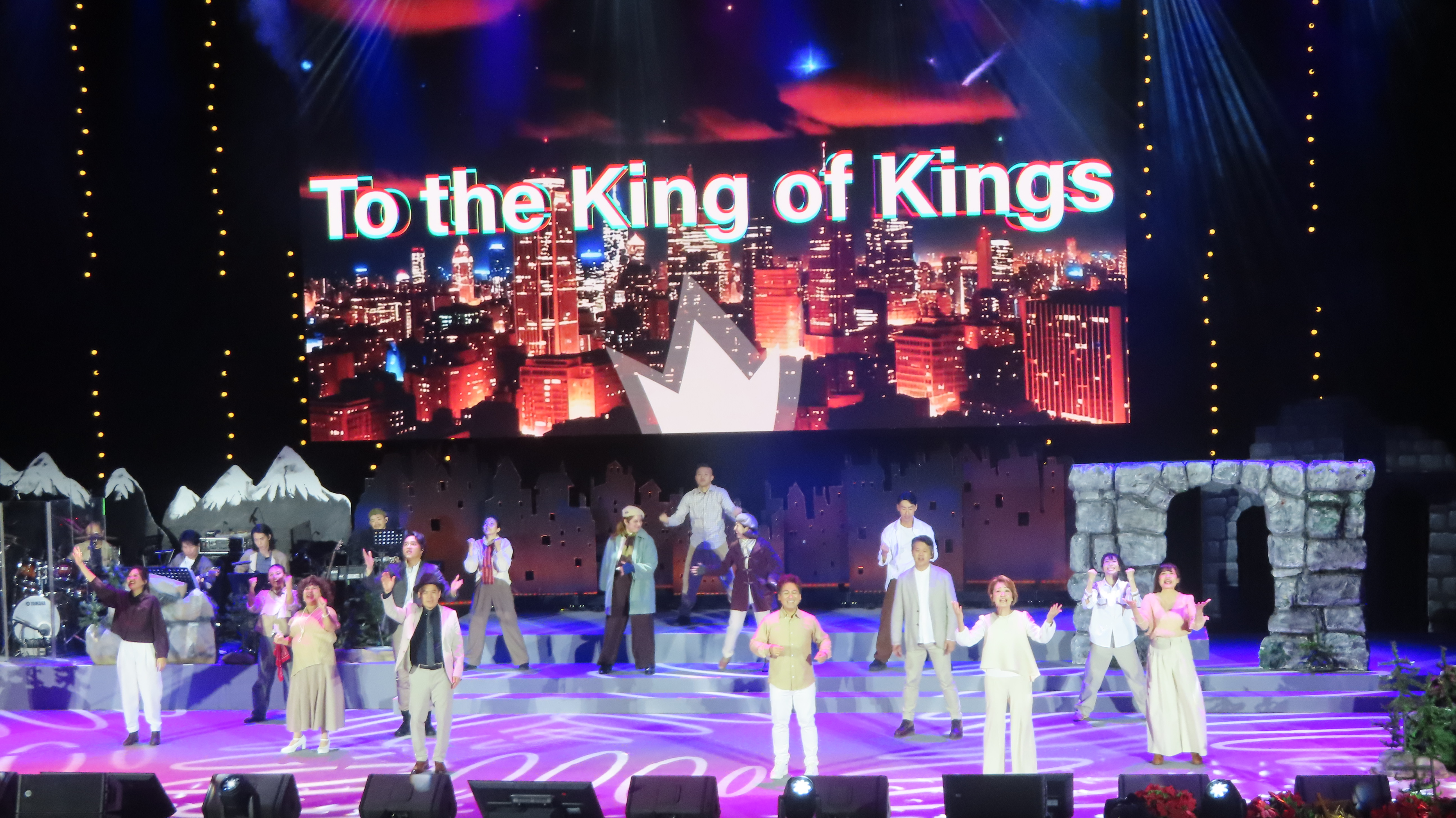 《The King of Christmas》聖誕主題曲。（圖/梁敬彥攝影）