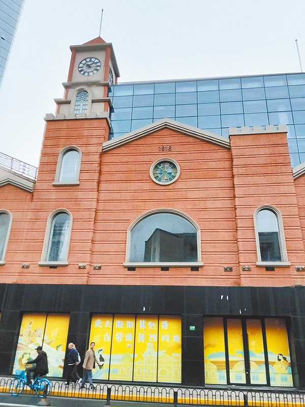 上海守真堂原址。（作者提供）