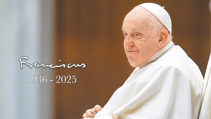 天主教教宗方濟各（圖片來源：Vatican News）·