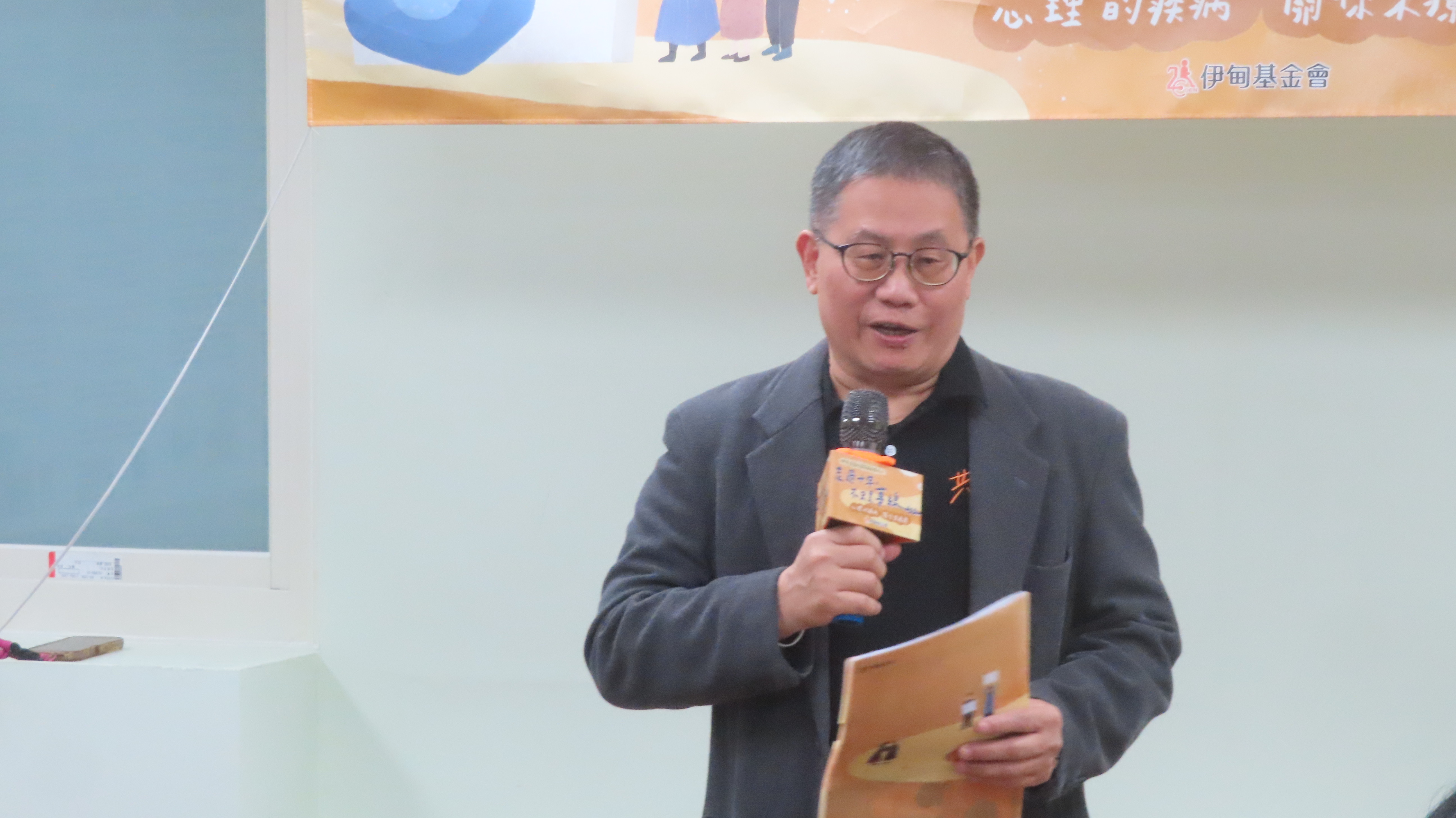 尹可名牧師。（圖/梁敬彥攝影）