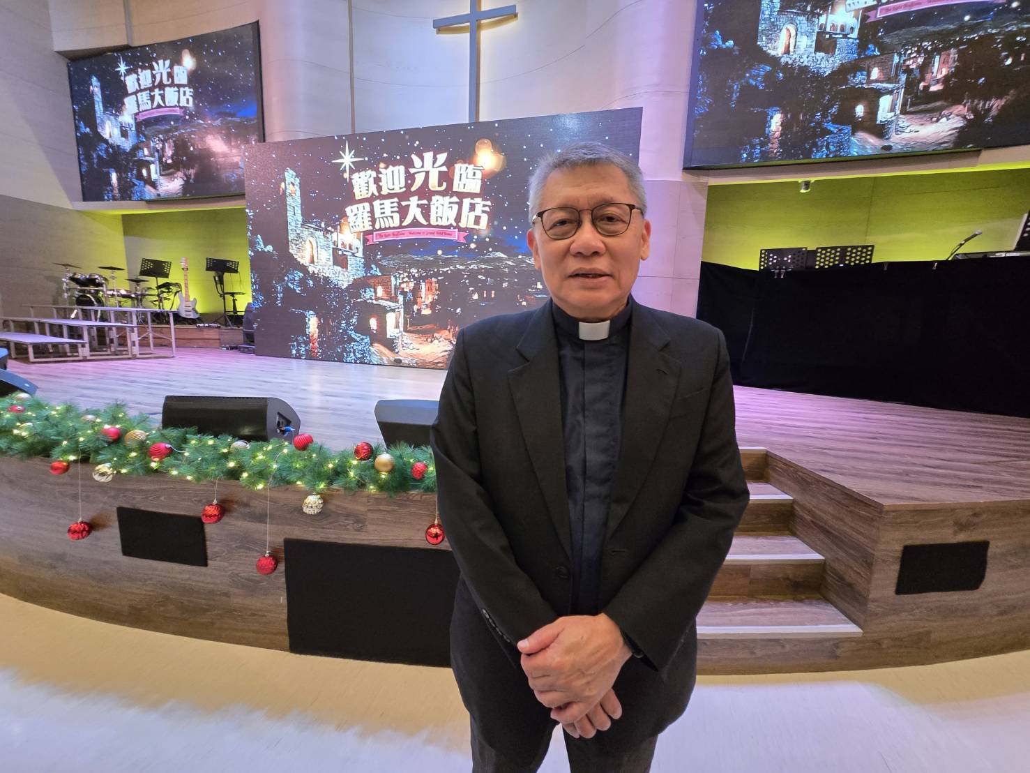 蘇哲明主任牧師。（圖/梁敬彥攝影）