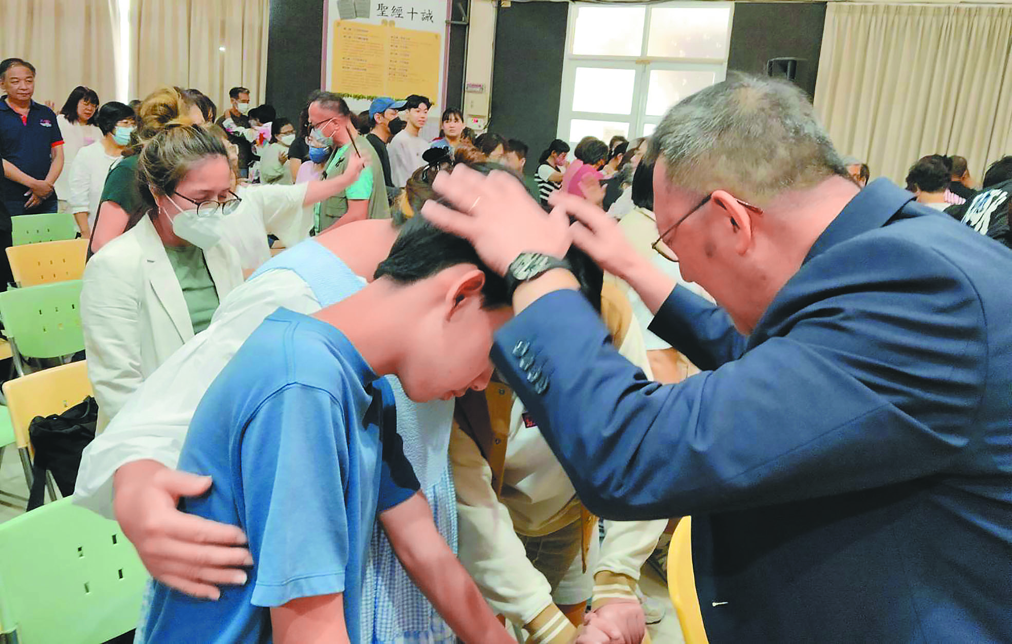 為下一代禱告。（圖／受訪者提供）