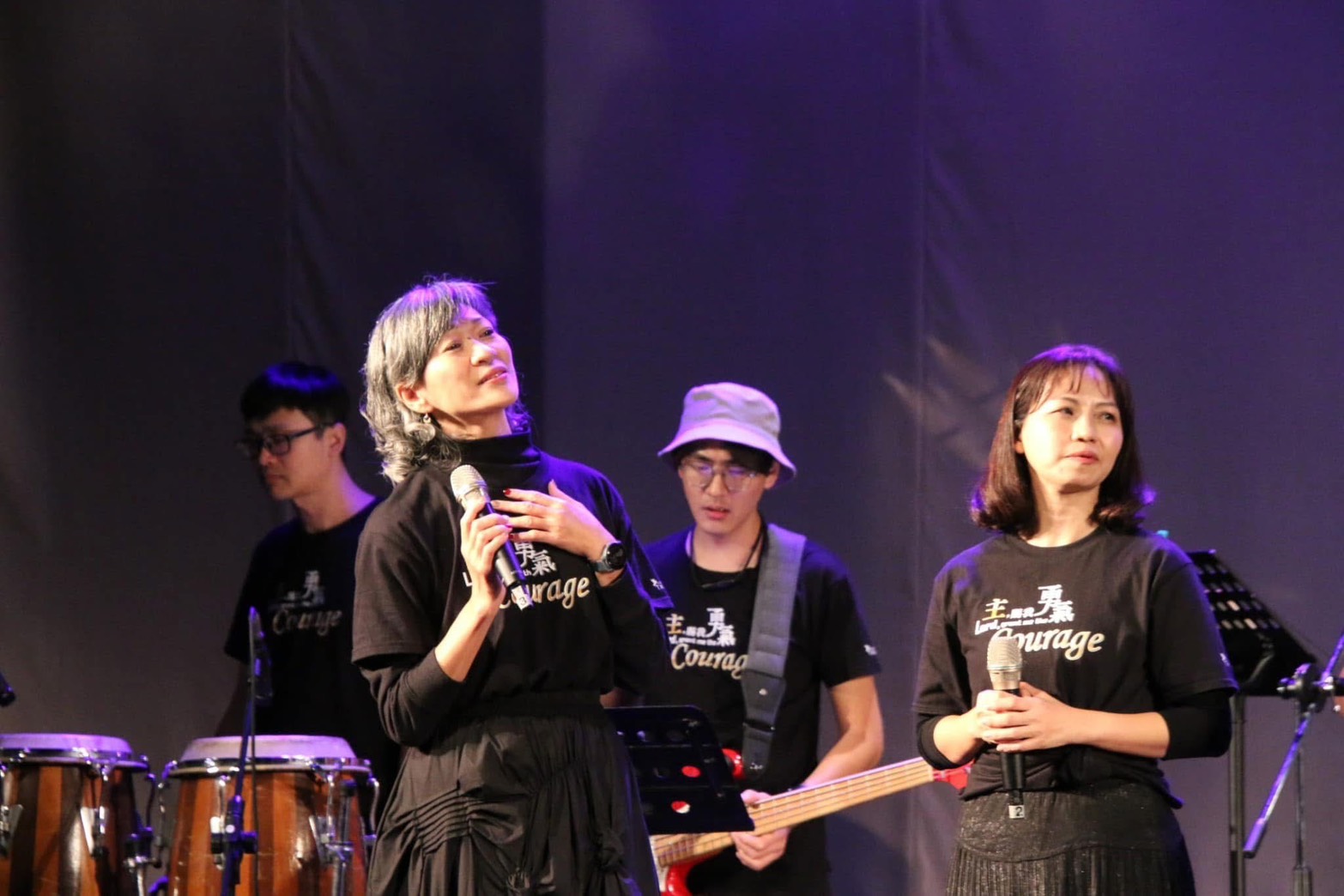 舞台表演。(翻攝自台中好聖誕臉書)