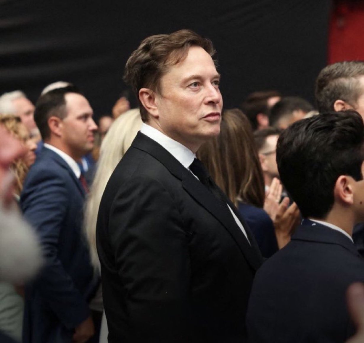 馬斯克。（翻攝自X@elonmuskelry）