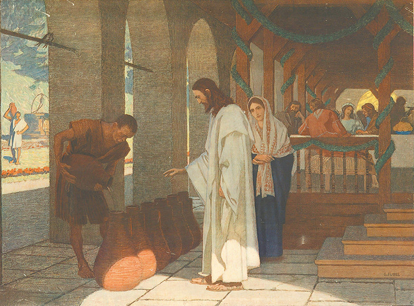 "The wedding in Kfar Khaura", by Gebhard Fugel