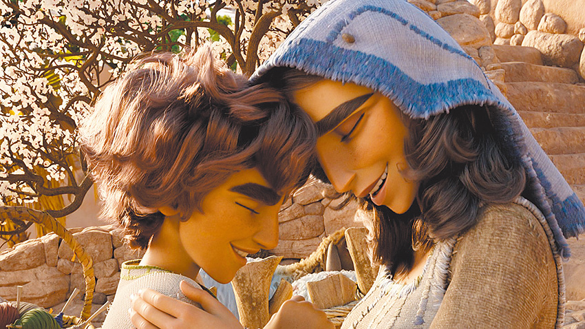 母親在大衛成長過程一直鼓勵他。（來源：The David Movie FB)