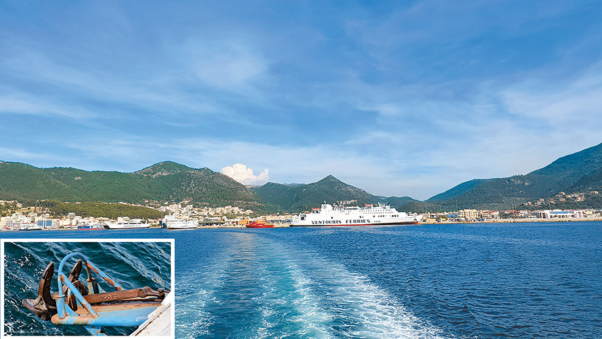 每艘船都有船錨，信心也需要根植於安全的錨。（作者提供）