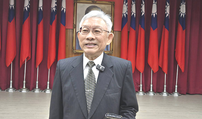 伍榮陞傳道。（圖／梁敬彥攝影）