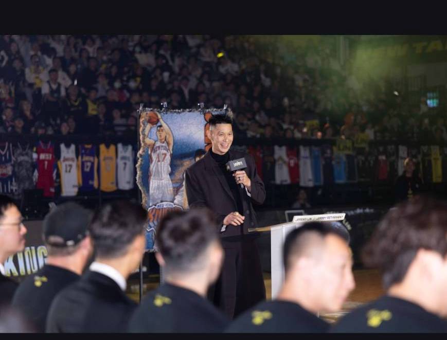 林書豪感性分享在職籃生涯中信仰的幫助和對家人與他人的感恩。（圖/新北國王隊/提供）