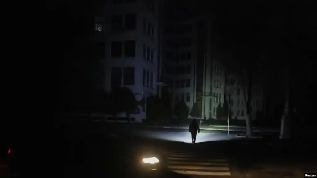 停電（圖片來源：路透社）