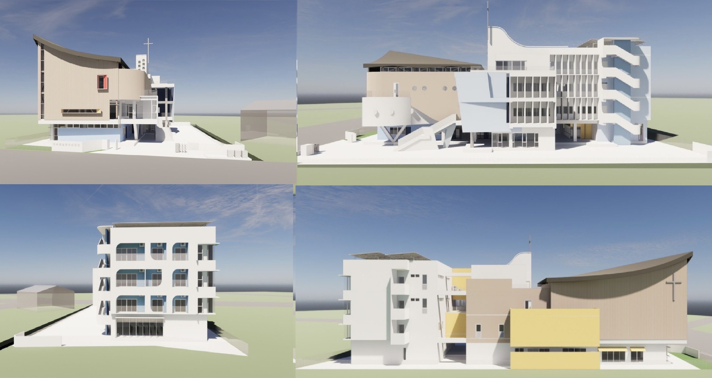 宣教中心3D圖。(翻攝自教會網站)