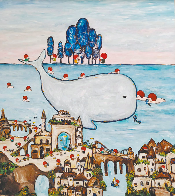 大海中的那一片森林。（圖/寧芮潔提供）