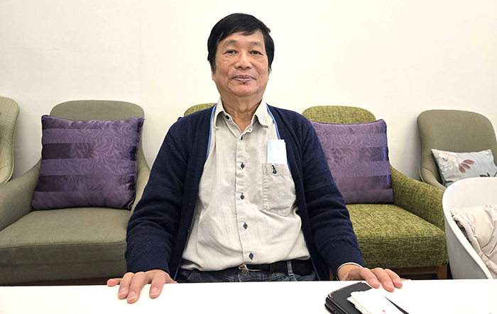 潘榮隆教授。（圖／梁敬彥攝影）