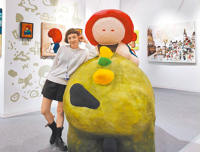 寧芮潔和Moi。(圖/寧芮潔提供)