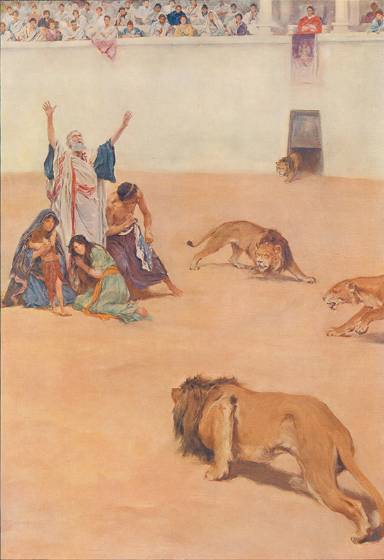 "Early Christian Martyrs", by Thomas Nelson & Sons