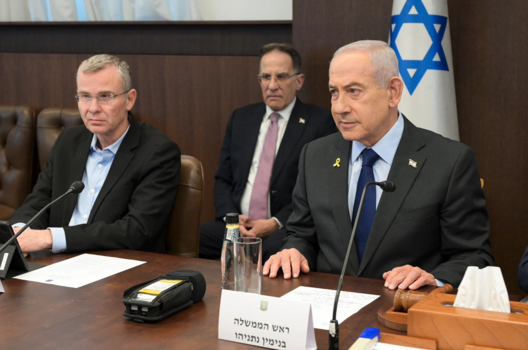 2026年1月4日,以色列總理班傑明.納坦雅胡主持內閣會議。(照片來源:Maayan Toaf/GPO)