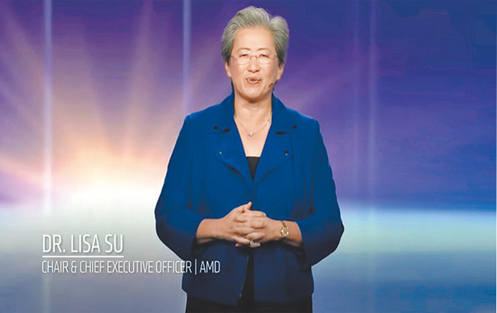 超微半導體執行長蘇姿丰。（圖/CES官網）