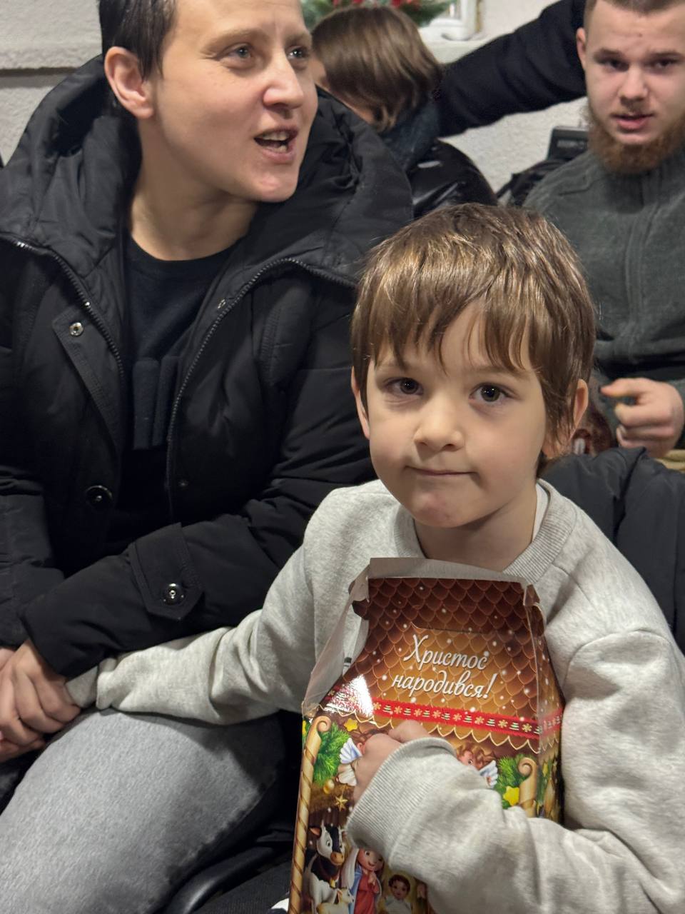 我們舉辦的兒童聖誕福音活動一景