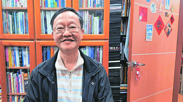 吳庶深副教授。（圖／梁敬彥攝影）