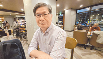 盧克文理事長。（圖／梁敬彥攝影）