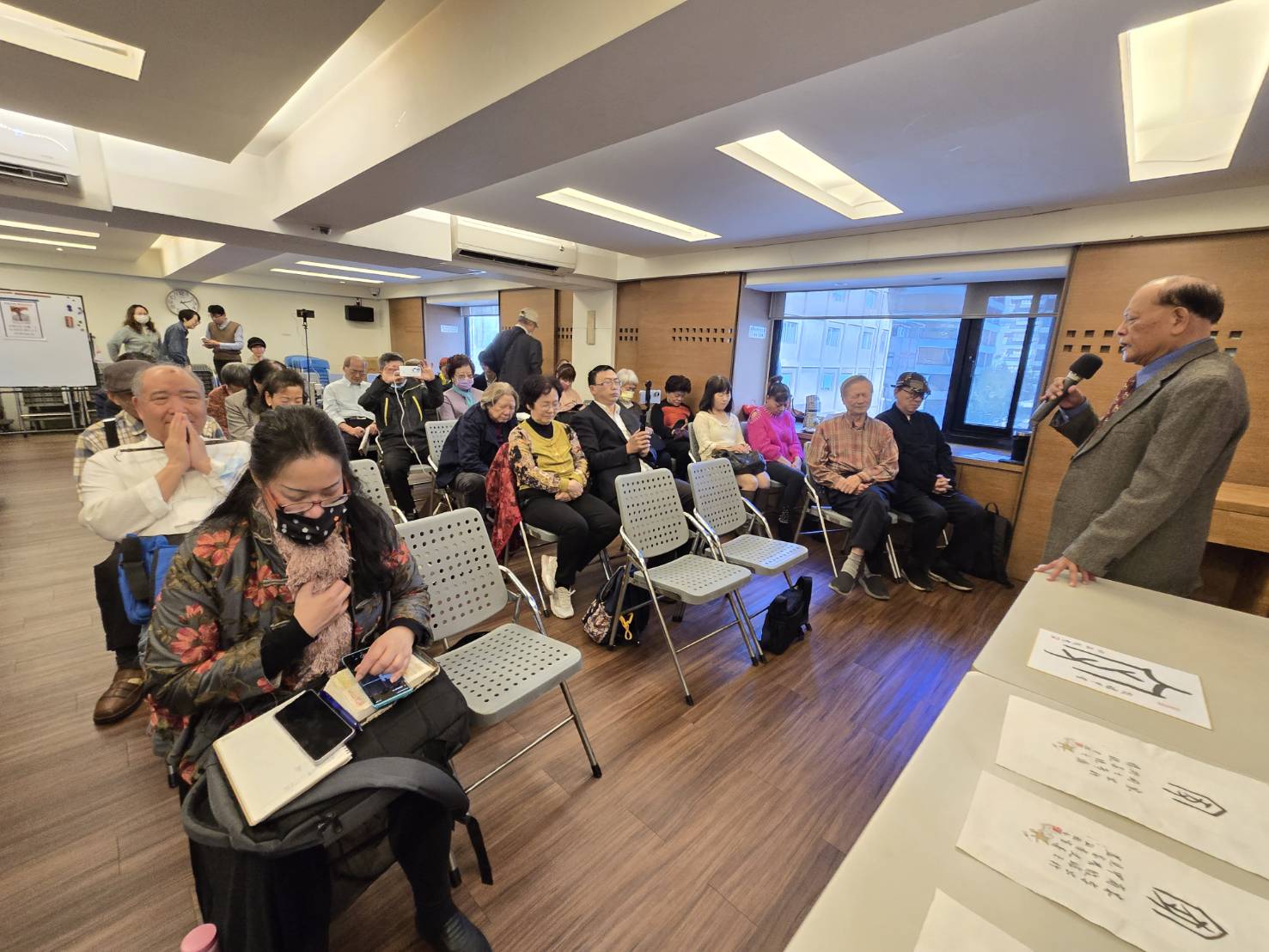 劉仁海牧師祝禱。（圖/梁敬彥攝影）