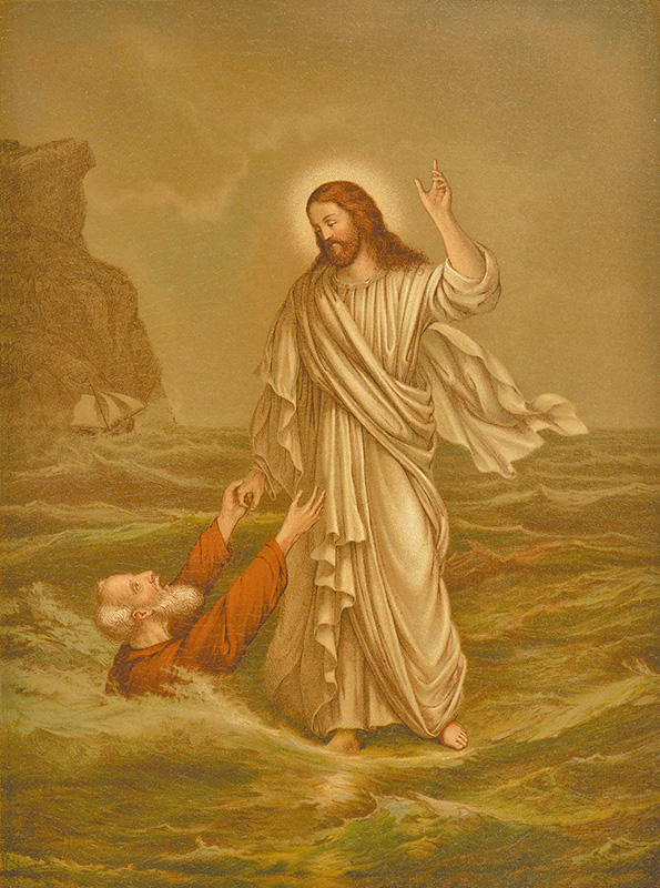 "St. Peter drowning", by Jan Ladislaw Sýkora