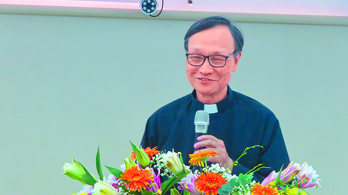 焦瀛臺牧師。(圖/梁敬彥攝影)