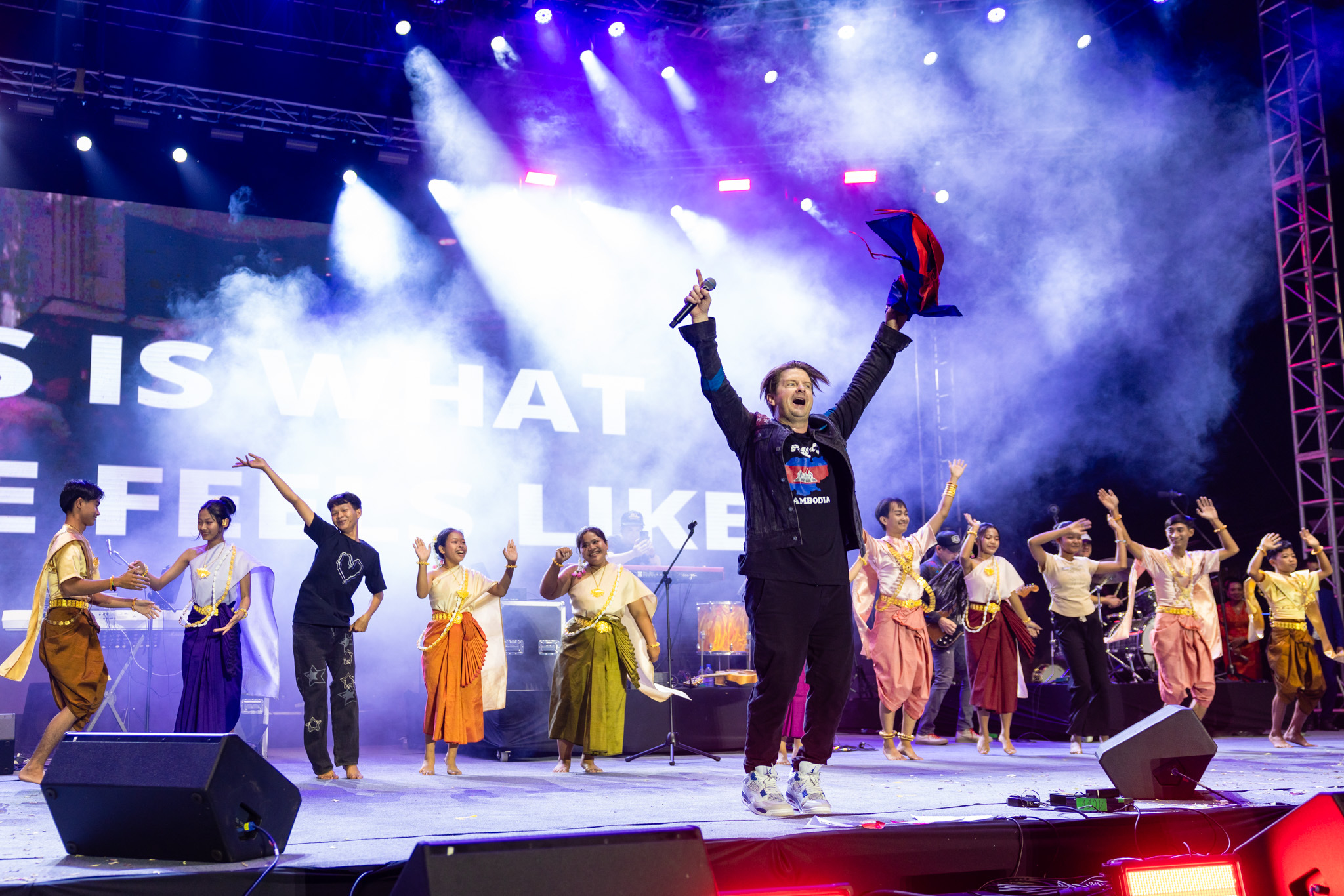 佈道會場。(翻攝自葛福臨臉書)