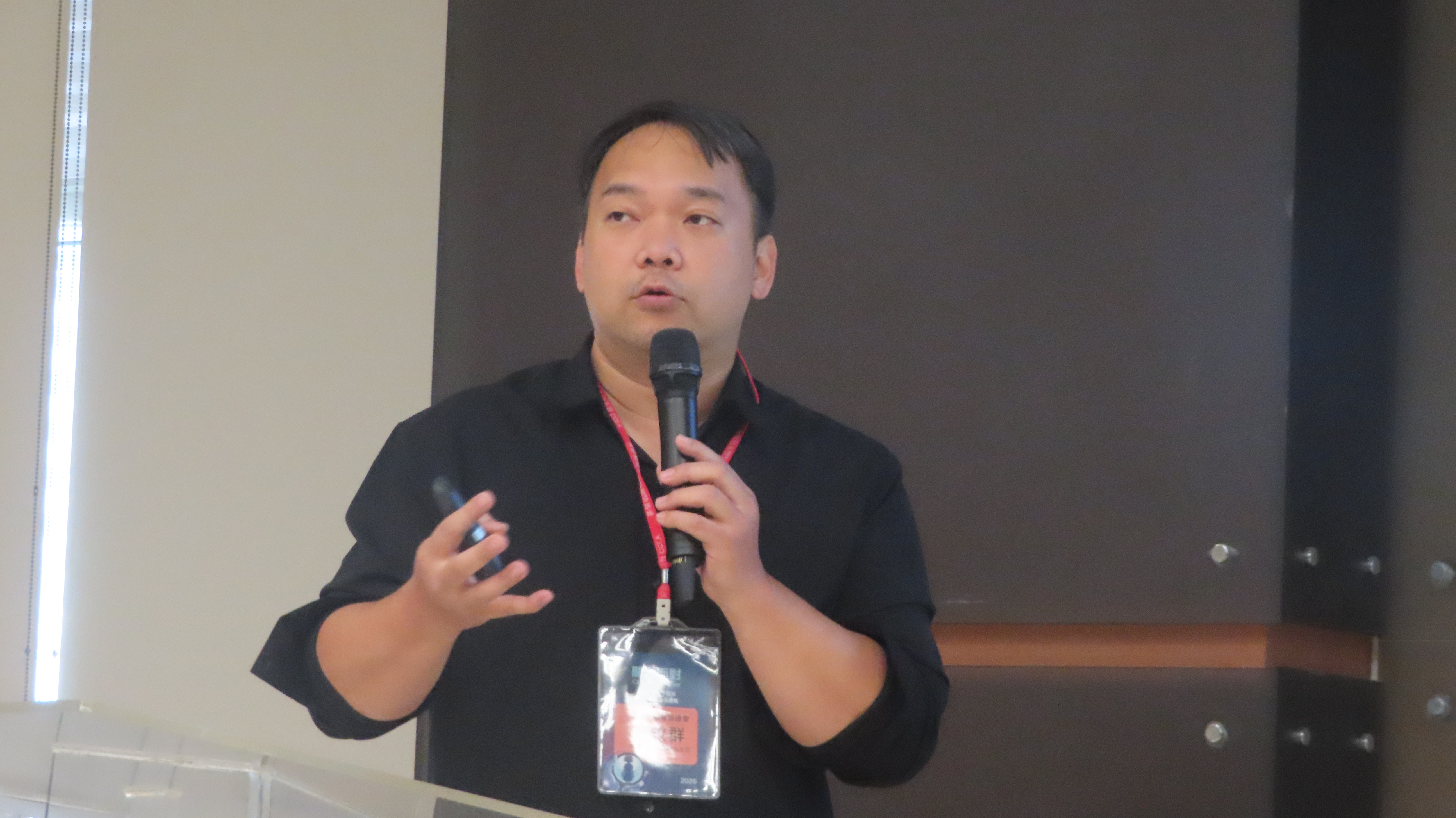 福音協進會陶牧群牧師。（圖/梁敬彥攝影）