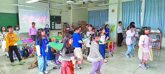 國小舉行的品格營。(受訪者提供)