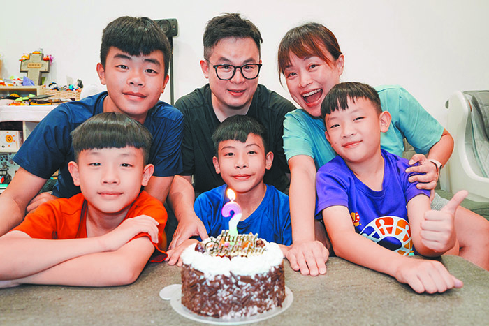 全家福(受訪者提供）