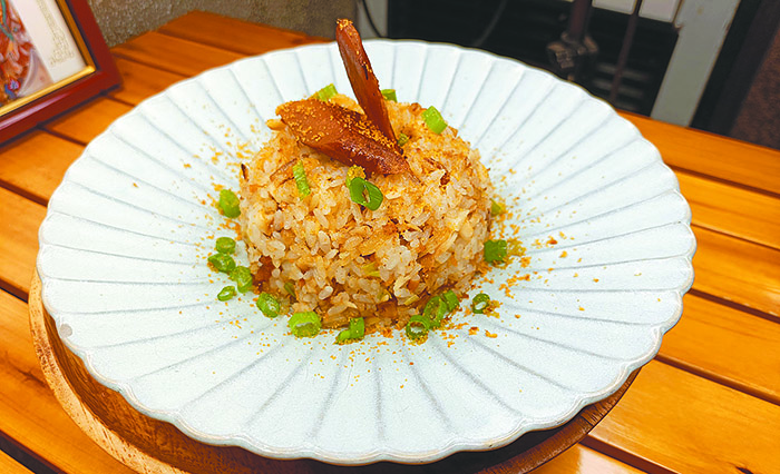 黃金烏魚子炒飯(圖／陳秀雯攝影)