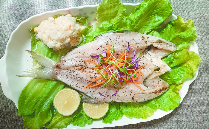 清蒸一夜干(圖／陳秀雯攝影)