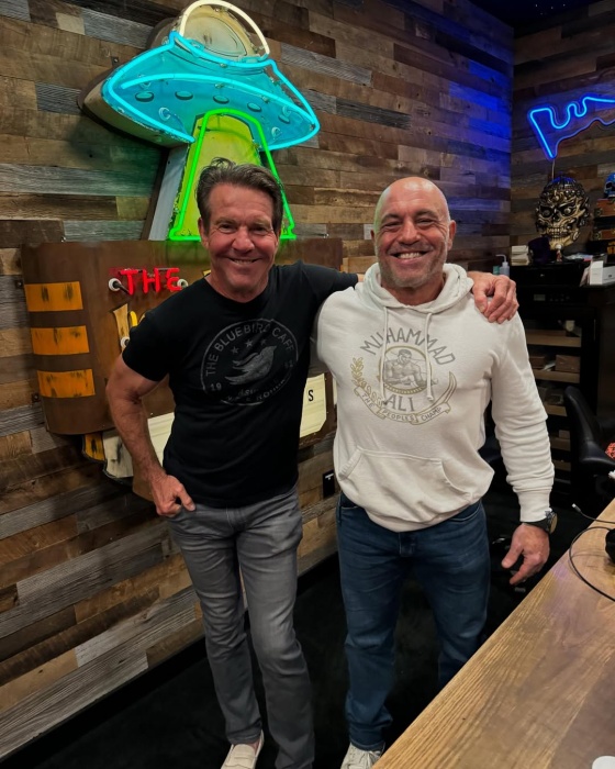 專訪基督徒影星丹尼斯．奎德。（翻攝自IG@joerogan）