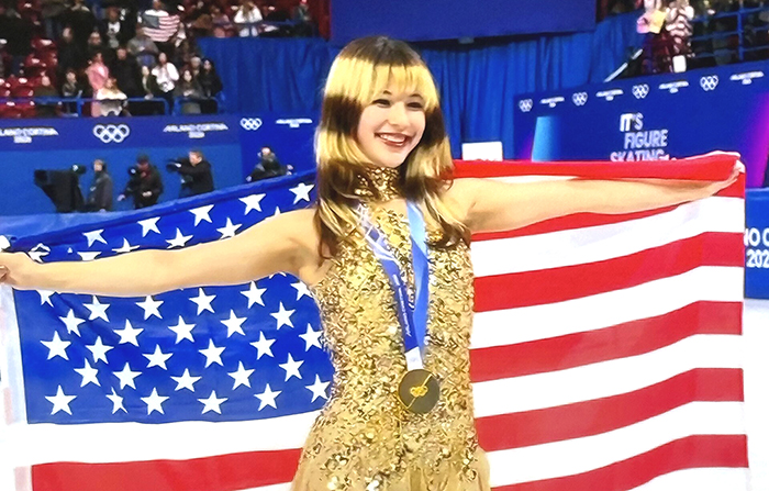 美國華裔滑冰選手劉美賢,重出賽道後在單人花式滑冰奪金牌。(翻攝自維基百科)