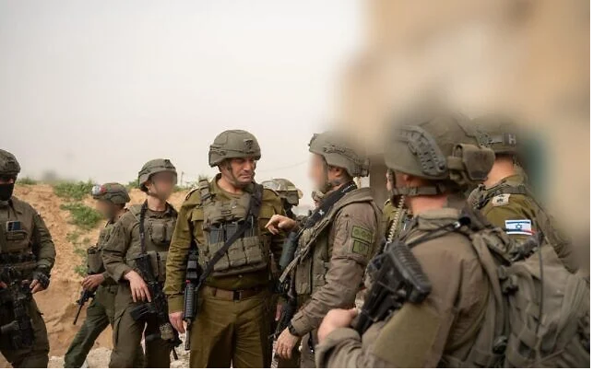  2026年2月13日，以色列國防軍參謀總長與加薩南部拉法的部隊會面。（照片來源：Israel Defense Forces）