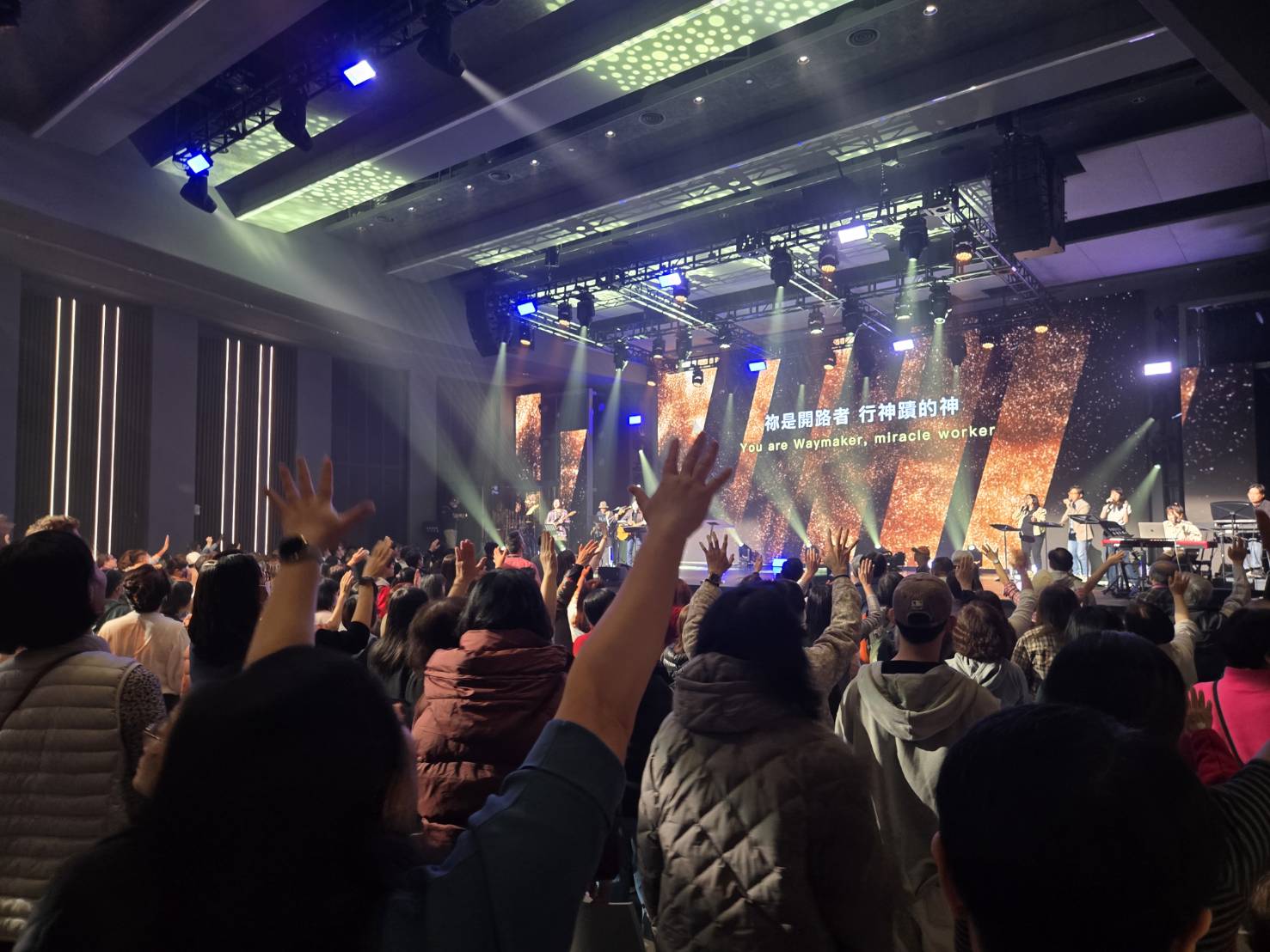 宣告行神蹟的神掌權。(圖/梁敬彥攝影)