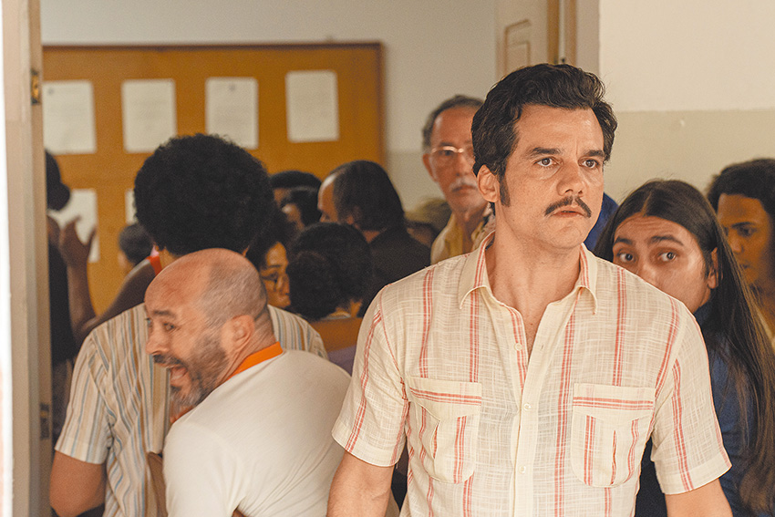 面對殺手步步進逼，馬賽羅必須急中生智，只求帶領兒子脫離險境。（劇照提供：海鵬影業）