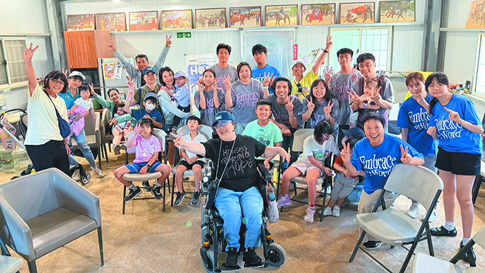 以教會作為平台陪伴特殊兒家庭。(圖/受訪者提供)