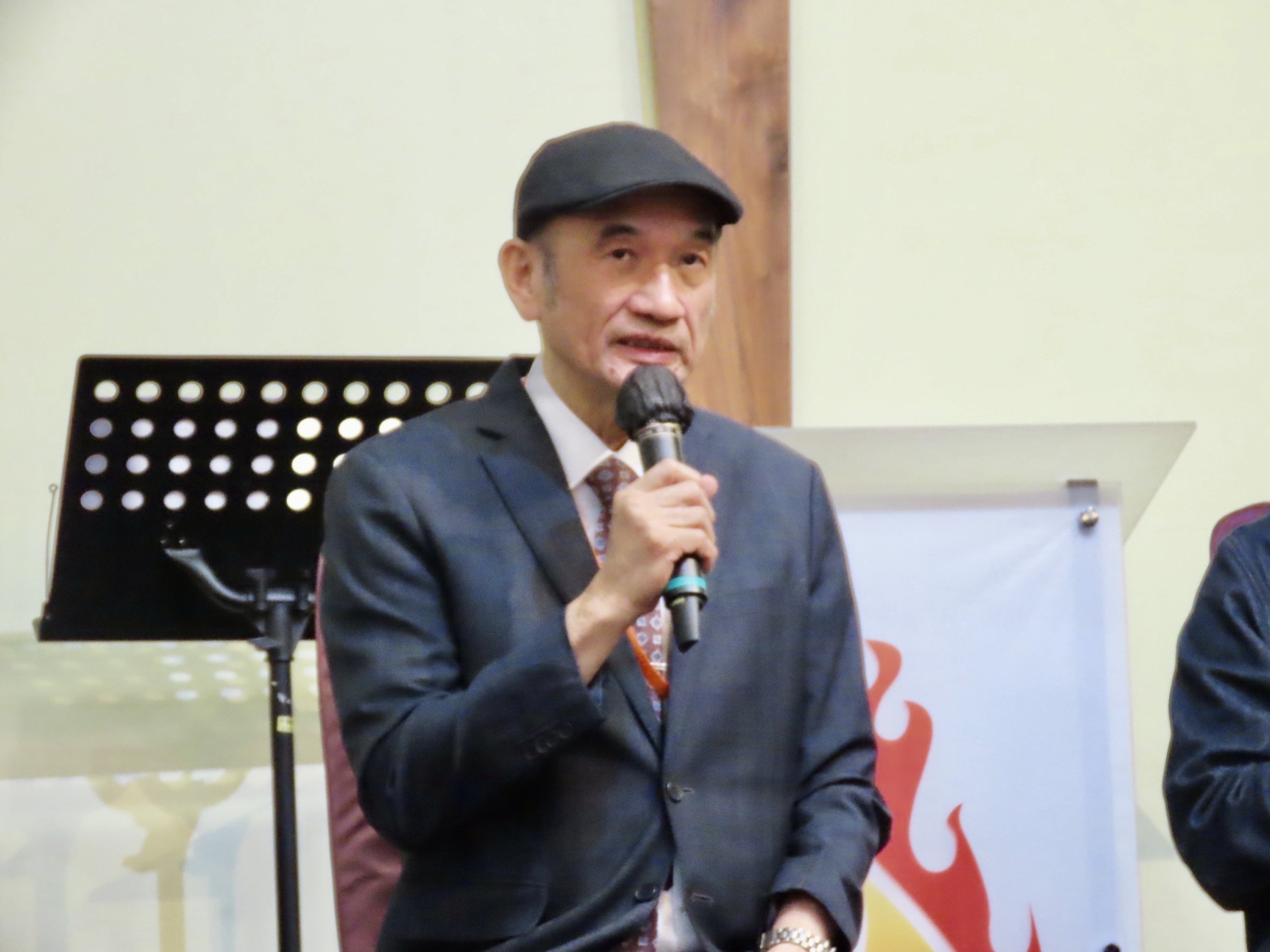 黃烱榕牧師。(圖／李容珍攝影)