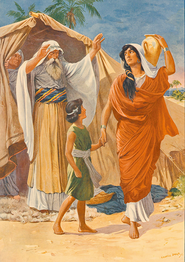 "Hagar & Ismael", by George Soper