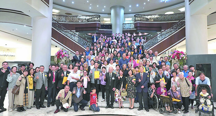 中台人感恩餐會。(中台神學院提供)