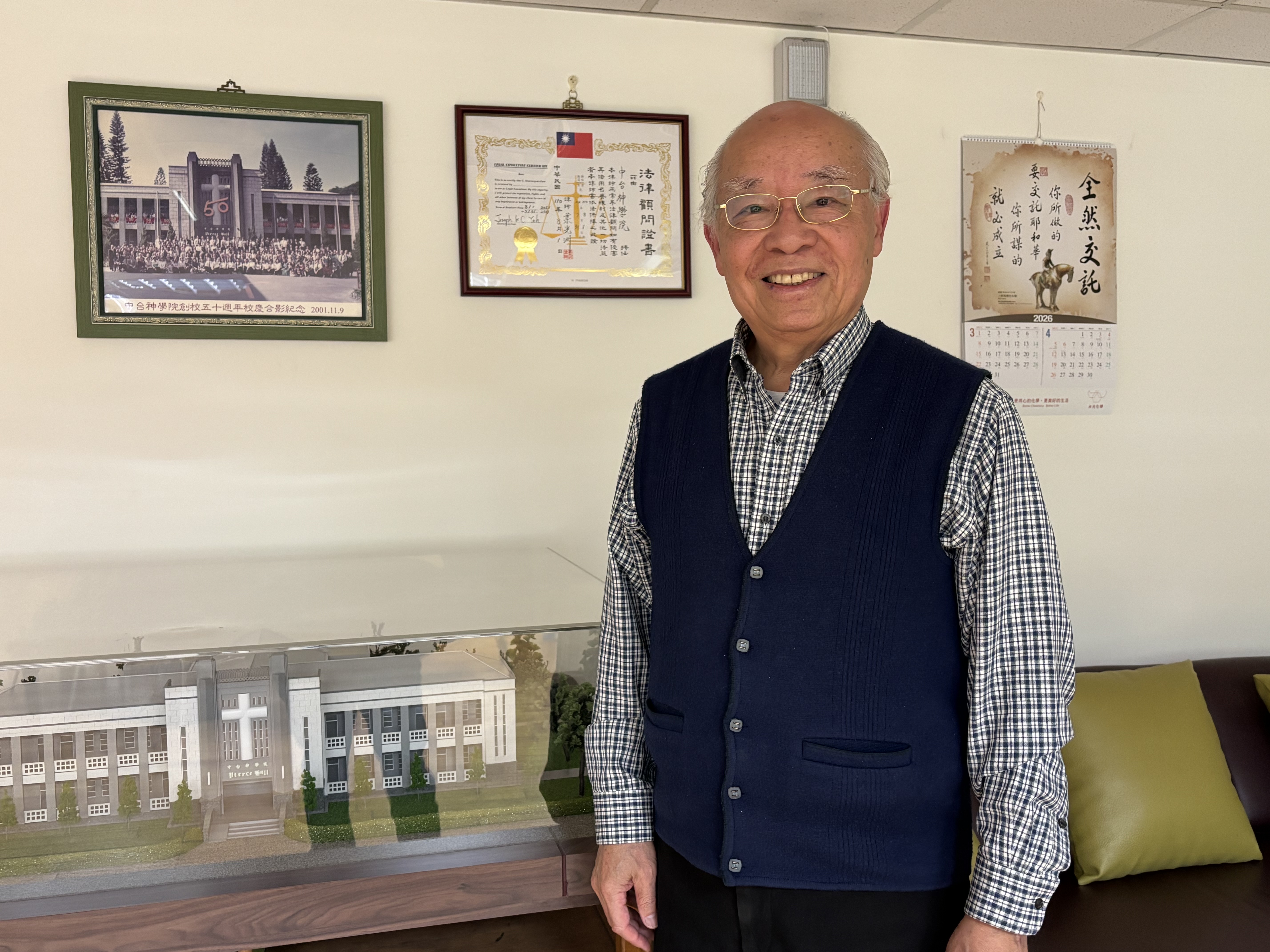 趙大衛院長。(圖/李容珍攝影)